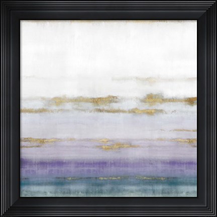 Framed Cerulean Haze II Violet Version Print