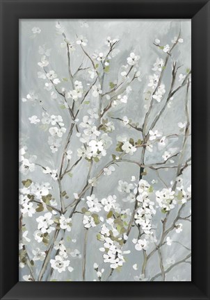 Framed Light Almond Blossoms Print