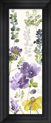 Framed Luna II Violet Version Print