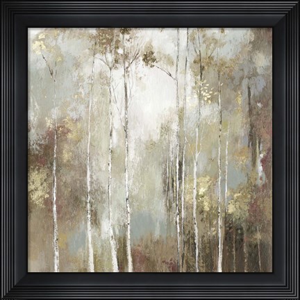 Framed Fine Birch I Print