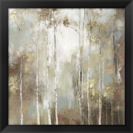 Framed Fine Birch I Print