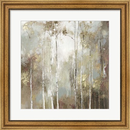 Framed Fine Birch I Print