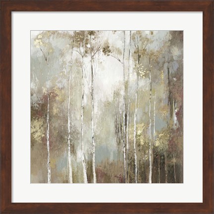 Framed Fine Birch I Print