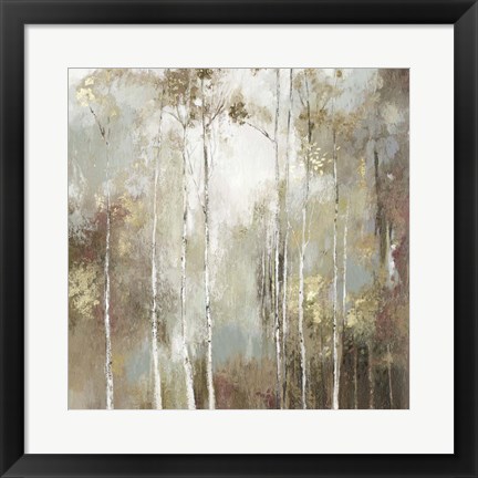 Framed Fine Birch I Print