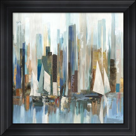 Framed Regatta I Print