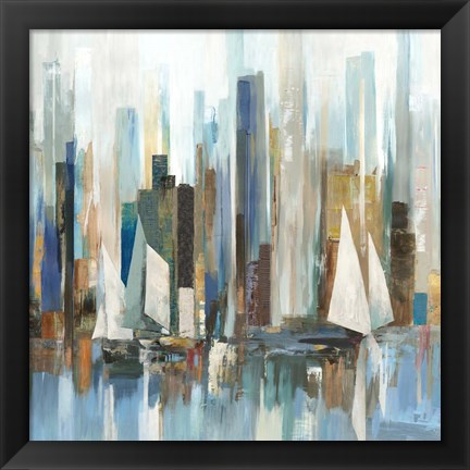 Framed Regatta I Print