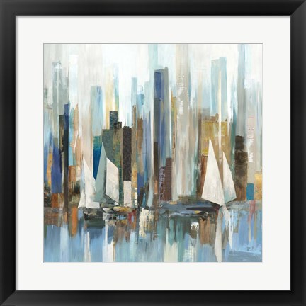 Framed Regatta I Print