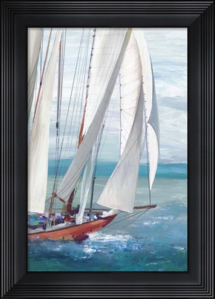 Framed Single Sail I Print