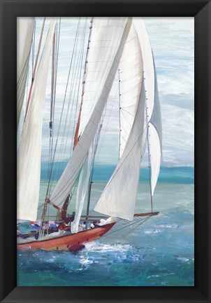 Framed Single Sail I Print