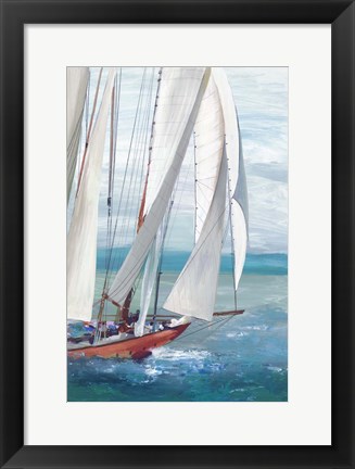 Framed Single Sail I Print