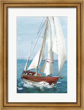 Framed Single Sail II Print