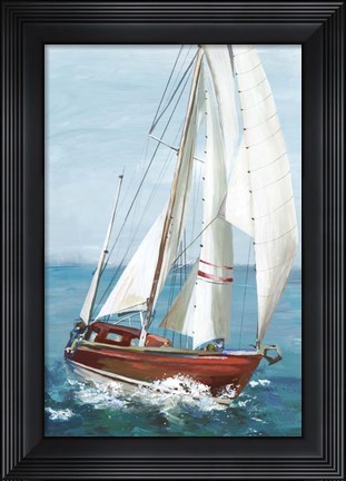 Framed Single Sail II Print