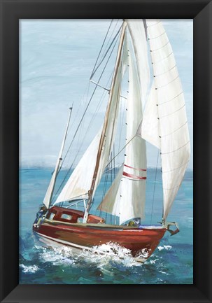 Framed Single Sail II Print