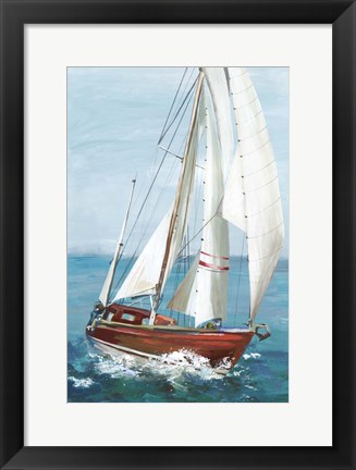 Framed Single Sail II Print