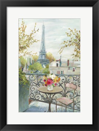 Framed Paris at Noon Print