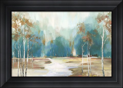 Framed Pathway to the Forest Print
