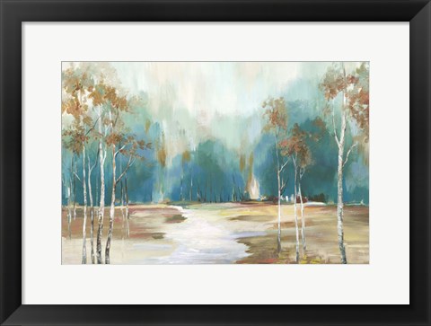 Framed Pathway to the Forest Print