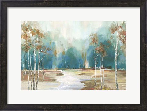 Framed Pathway to the Forest Print