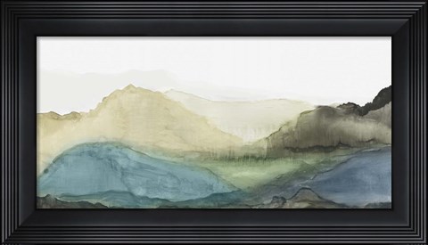 Framed Valley I Print