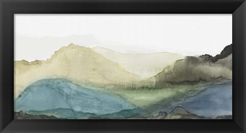 Framed Valley I Print