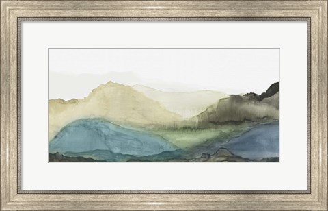 Framed Valley I Print