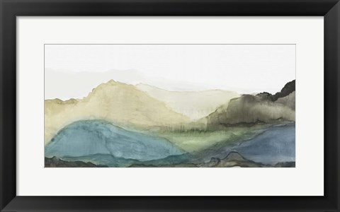 Framed Valley I Print
