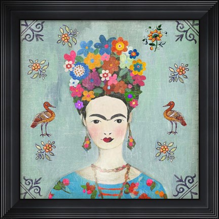 Framed Farida Print
