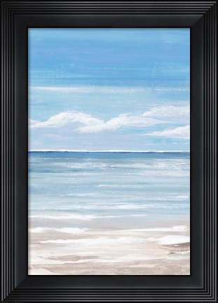 Framed Sea Landscape I Print