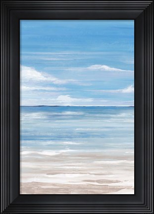 Framed Sea Landscape II Print