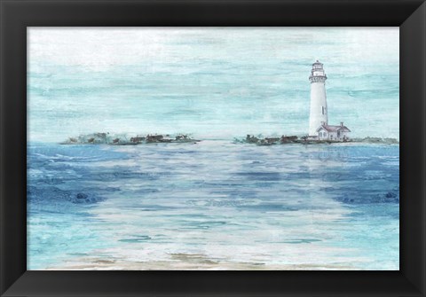 Framed Coastal Lighthouse Print