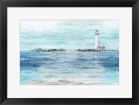 Framed Coastal Lighthouse Print