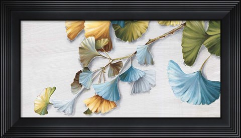 Framed Romantic Gingko II Print