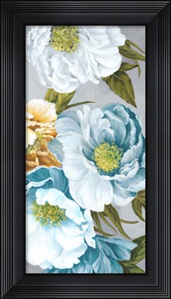 Framed Chic Peony I Print