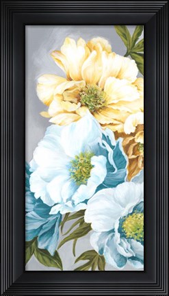 Framed Chic Peony II Print