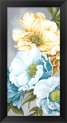 Framed Chic Peony II Print