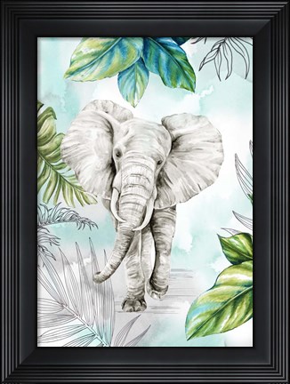 Framed In The Jungle Print