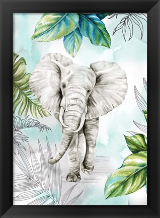 Framed In The Jungle Print