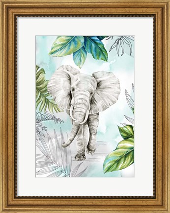 Framed In The Jungle Print
