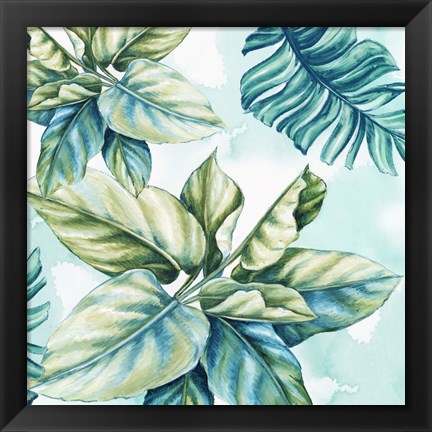 Framed Jungle Foliage Print