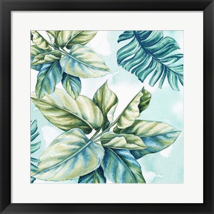 Framed Jungle Foliage Print