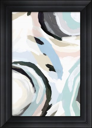 Framed Blue Galore I Print
