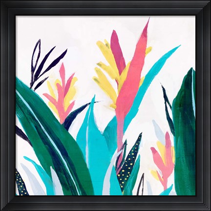 Framed Alpinia I Print