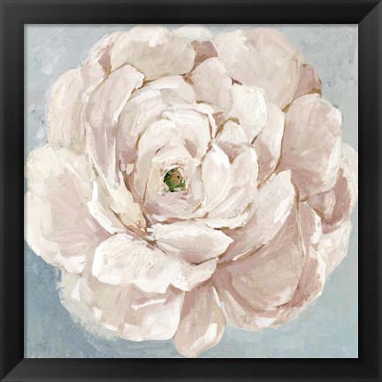 Framed Pink Flower Print