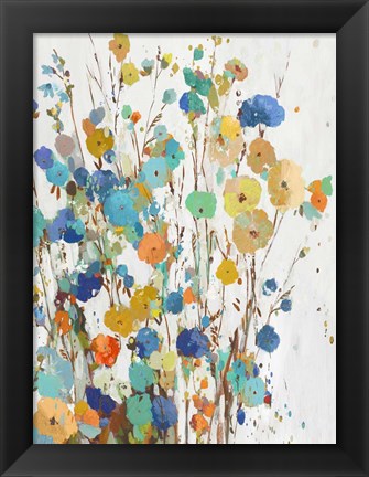 Framed Spring Garden I Print
