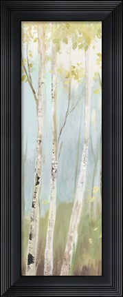 Framed Golden Birch I Print
