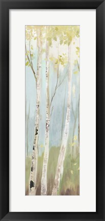 Framed Golden Birch I Print