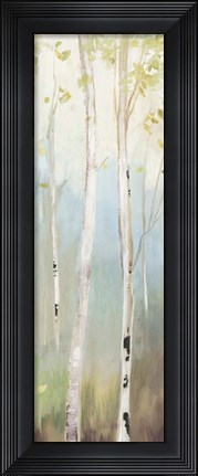 Framed Golden Birch II Print