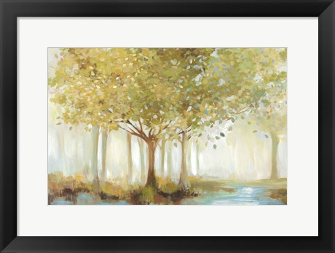 Framed Forest River Print