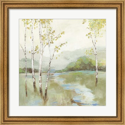 Framed Calm River Print