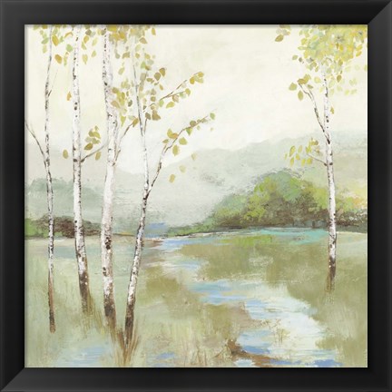 Framed Calm River Print